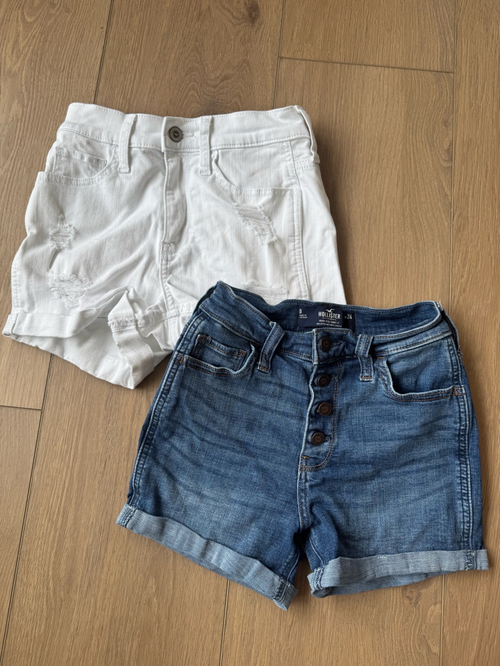 Hollister High-Rise Denim Short Bundle Size 0